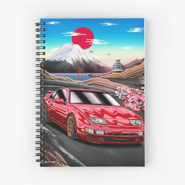 Item preview, JDM 300ZX Z32 Fairlady Z Torii Gate Mount Fuji Japanese Car Art designed and sold by JDM Guyvit.