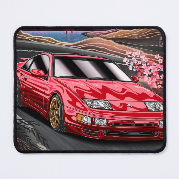 Item preview, JDM 300ZX Z32 Fairlady Z Torii Gate Mount Fuji Japanese Car Art designed and sold by JDM Guyvit.