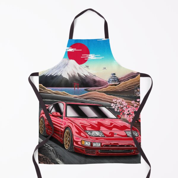 Item preview, JDM 300ZX Z32 Fairlady Z Torii Gate Mount Fuji Japanese Car Art designed and sold by JDM Guyvit.