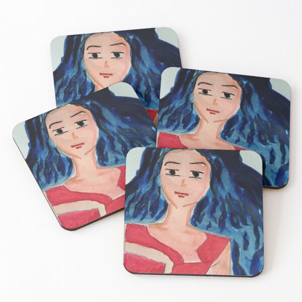 Item preview, Blue haired diva designed and sold by Miss.Sri's Art.