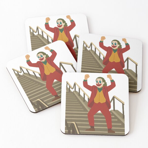 Aperçu de l'œuvre Affiche minimaliste de Joker Stairs Dance – Scène de film emblématique créée et vendue par Greemo03.