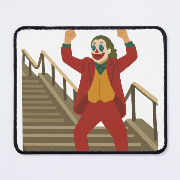 Item preview, Joker Stairs Dance Minimalist Poster – Iconic Movie Scene Art designed and sold by Greemo03.