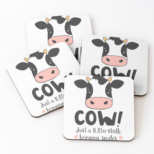 Item preview, Cute Cow Quote Design - Just a Little Cow Bringing Big Smiles designed and sold by TrendThreadsfor.