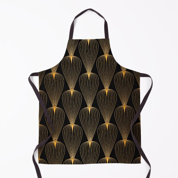 Item preview, Art Deco Golden And Black Luxurious Ombre Pattern designed and sold by DEC02.