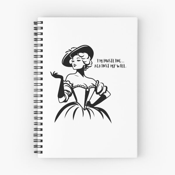 Item preview, I’m Hustling Against My Will – Funny Anti-Capitalism Retro Quote designed and sold by Paperpoison.