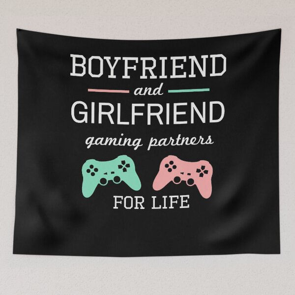 Item preview, Boyfriend And Girlfriend Matching Couple Gaming Gamer Gifts designed and sold by BrittaJanice1.
