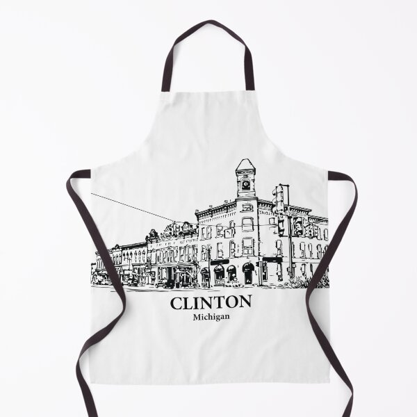 Item preview, Clinton - Michigan designed and sold by Lakeric Cityscapes.