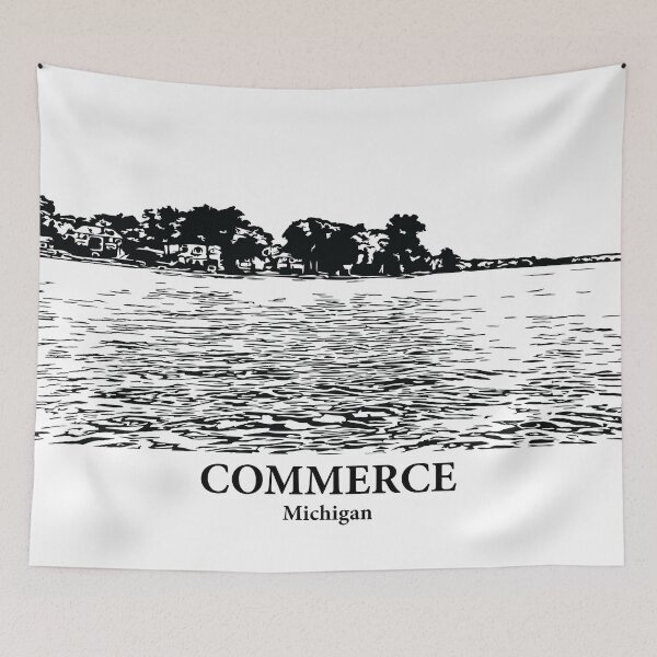 Item preview, Commerce - Michigan designed and sold by Lakeric Cityscapes.