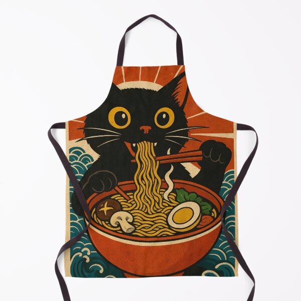 Item preview, Ramen Cat designed and sold by WildInkFusion.