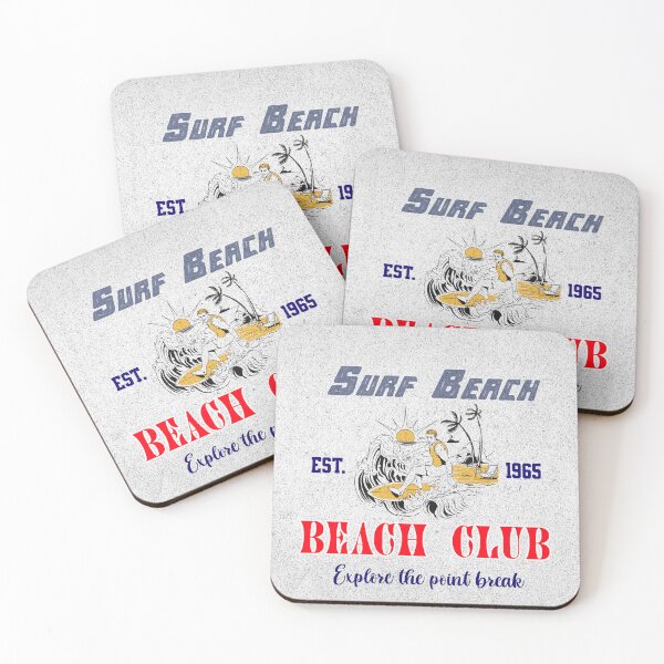 Item preview, Surf Beach, Beach Club designed and sold by KuronoDesigns.