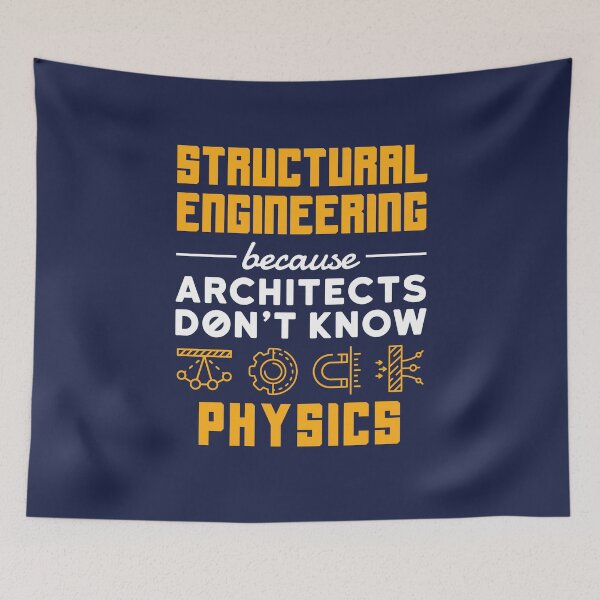Item preview, Structural Engineering Because Architects Don't Know Physics designed and sold by jaygo.