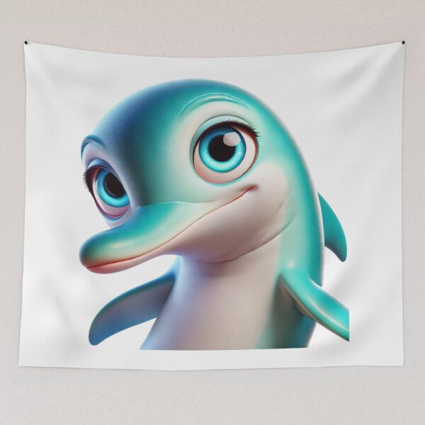 Item preview, Adorable Dolphin designed and sold by Sillytoe.