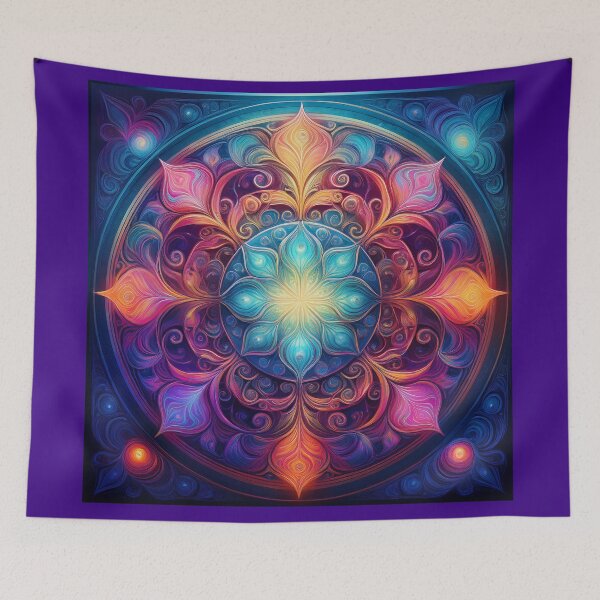 Item preview, Universal Energy Repeating Pattern designed and sold by Kate Anderson Art.