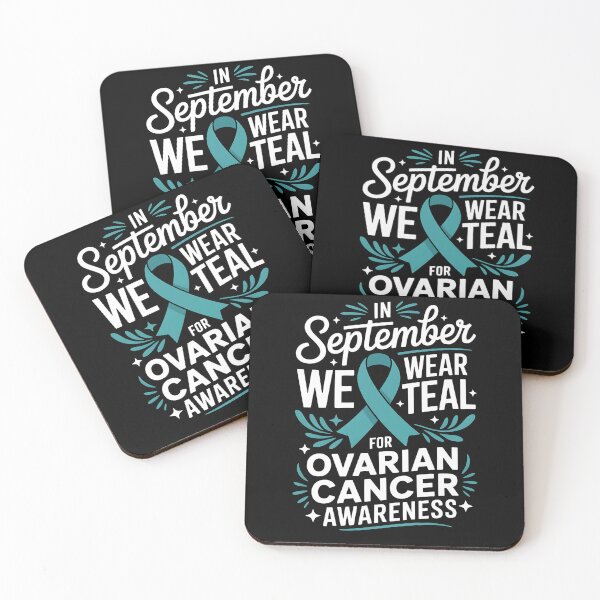 Item preview, Cancer Awareness Quote In September We Wear Teal  designed and sold by Ledadi.