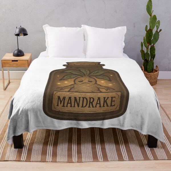 Item preview, Mandrake Apothecary Jar Illustration designed and sold by Vendeloc.