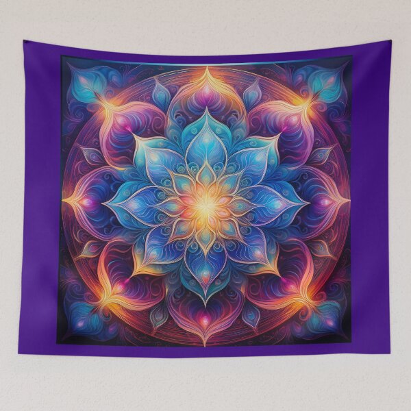 Item preview, Universal Energy Repeating Pattern designed and sold by Kate Anderson Art.