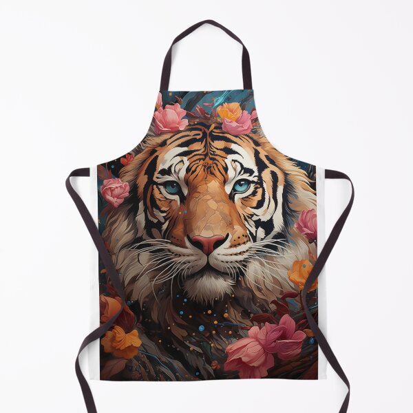 Aperçu de l'œuvre Tigre fracturé créée et vendue par WildInkFusion.