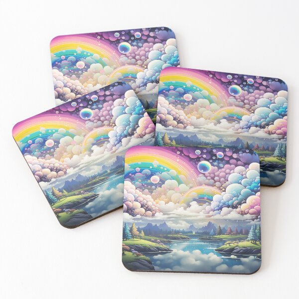 Item preview, Bubblegum Landscape designed and sold by WildInkFusion.