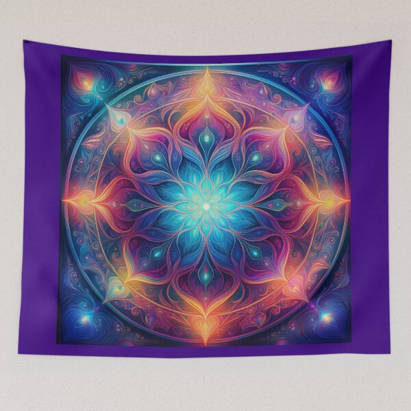 Item preview, Universal Energy Repeating Pattern designed and sold by Kate Anderson Art.