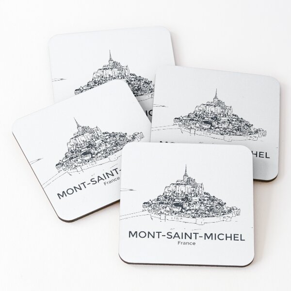 Item preview, Mont-Saint-Michel - France designed and sold by Lakeric Cityscapes.