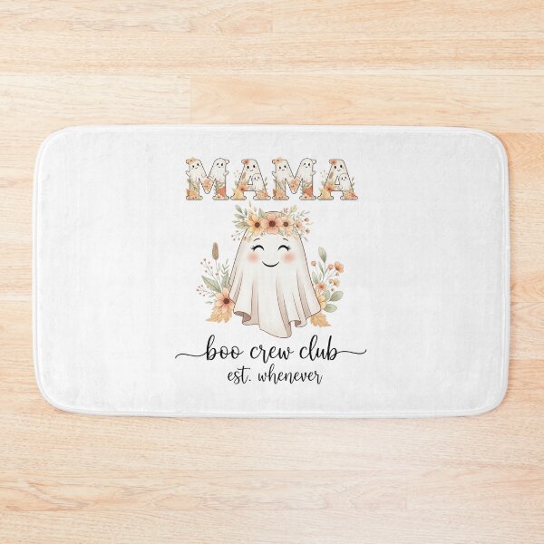 Item preview, Mama Boo Crew Club Cute Ghost Floral Halloween designed and sold by RocknCat.