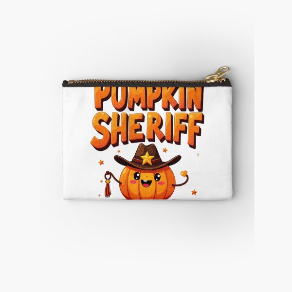 Item preview, Cute Pumpkin Sheriff Halloween Cowboy designed and sold by ArtDesignTp.