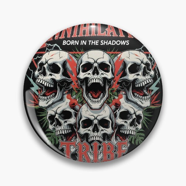 Item preview, ANNIHILATION TRIBE - Born in the Shadows Graphic Art designed and sold by AV.