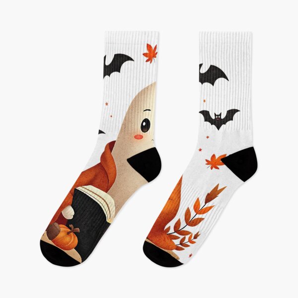 Item preview, Cute Ghost Reading Book with Blanket and Bats designed and sold by ArtDesignTp.
