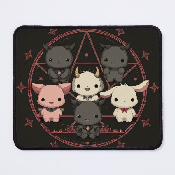 Item preview, Chibi Animals Satanic Ritual designed and sold by RedPandi art.