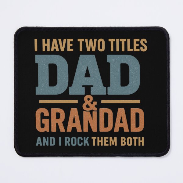 Item preview, I Have Two Titles Dad And Grandad Funny Father's Day designed and sold by RocknCat.