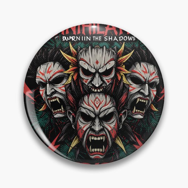 Item preview,  ANNIHILATION TRIBE - Tribal Masks Born in the Shadows Art designed and sold by AV.
