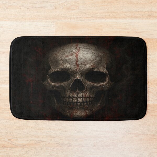 Item preview, Blood-Soaked Skull Dark Horror Realism Artwork designed and sold by VelureArt.