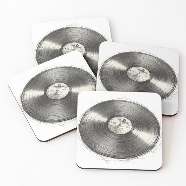 Item preview, Vintage Vibe Vinyl. Record Album Pencil Sketch designed and sold by Rhythm Thru Art .