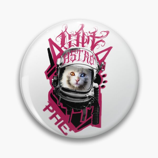 Item preview, Astro Cat  „CatAstroPhe”– Cosmic Kitty in Astronaut Helmet designed and sold by MAS6889.