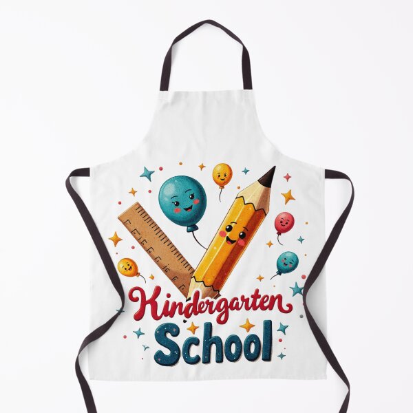 Item preview, Kindergarten School Cute Pencil and Ruler designed and sold by ArtDesignTp.