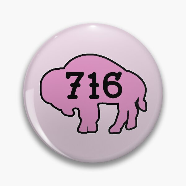 Item preview, Tattoo style 716 Buffalo Silhouette - Pink designed and sold by bamatt30.