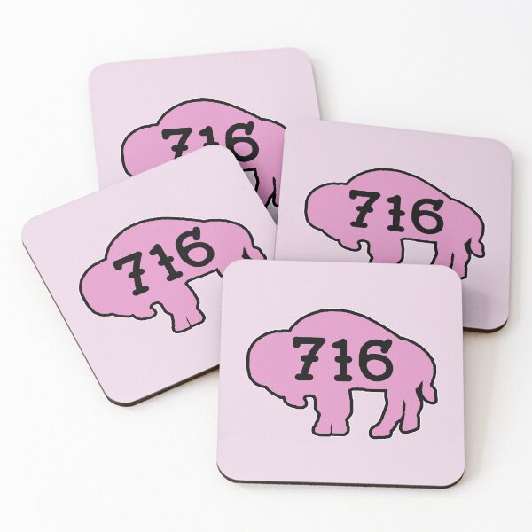 Item preview, Tattoo style 716 Buffalo Silhouette - Pink designed and sold by bamatt30.