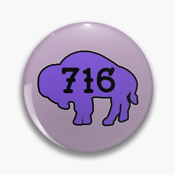 Item preview, Tattoo style 716 Buffalo Silhouette - Purple designed and sold by bamatt30.
