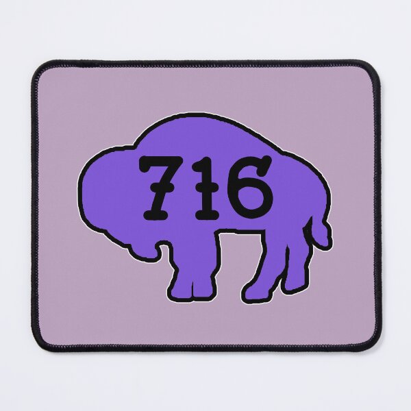 Item preview, Tattoo style 716 Buffalo Silhouette - Purple designed and sold by bamatt30.