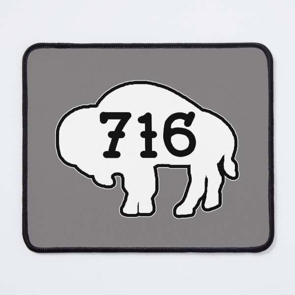 Item preview, Tattoo style 716 Buffalo Silhouette - White designed and sold by bamatt30.