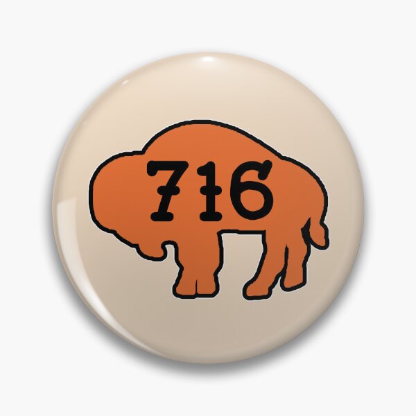 Item preview, Tattoo style 716 Buffalo Silhouette - Orange designed and sold by bamatt30.