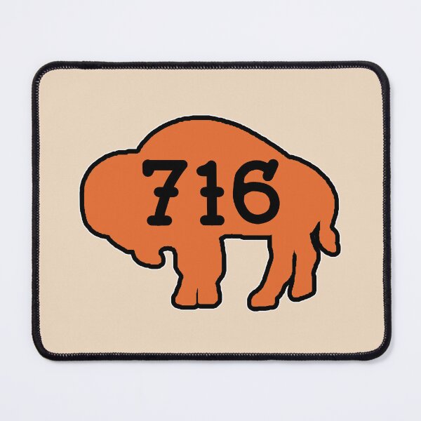 Item preview, Tattoo style 716 Buffalo Silhouette - Orange designed and sold by bamatt30.
