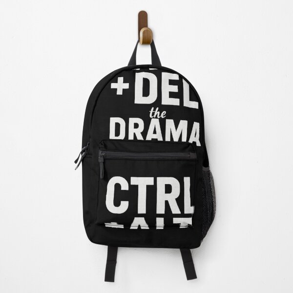 Item preview, CTRL ALT DEL the Drama – Funny Minimalist Tech Quote designed and sold by RSSP_Works.