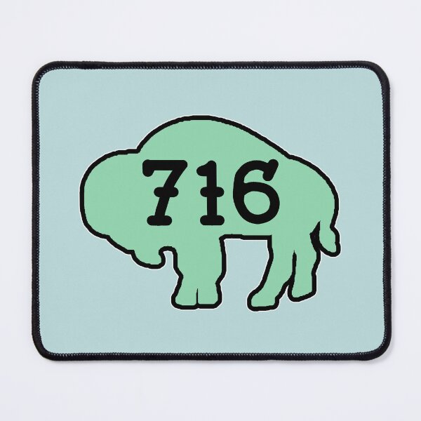 Item preview, Tattoo style 716 Buffalo Silhouette - Mint designed and sold by bamatt30.