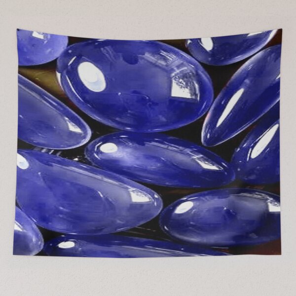Item preview, Blue Pebbles Artwork  designed and sold by 3triadstore.
