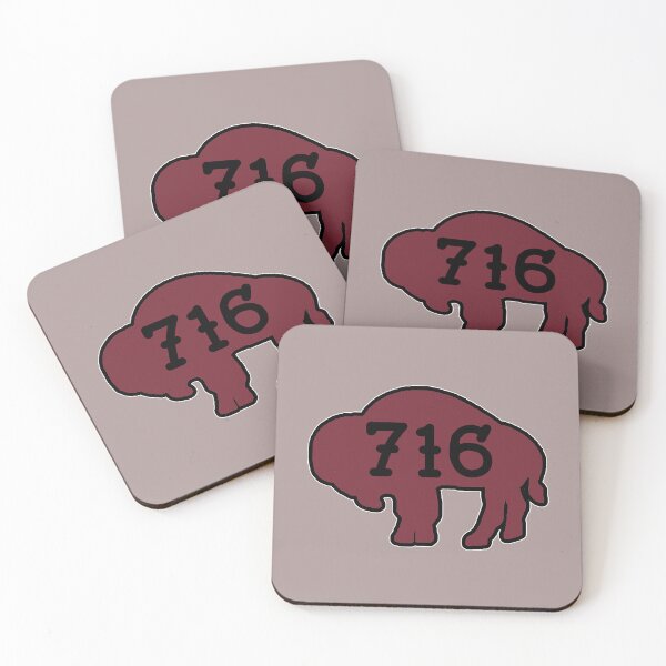Item preview, Tattoo style 716 Buffalo Silhouette - Maroon designed and sold by bamatt30.