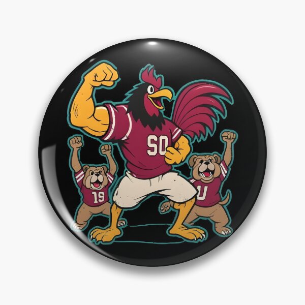 Item preview, Cocky Gamecock and Bulldogs designed and sold by Uglyandcute.