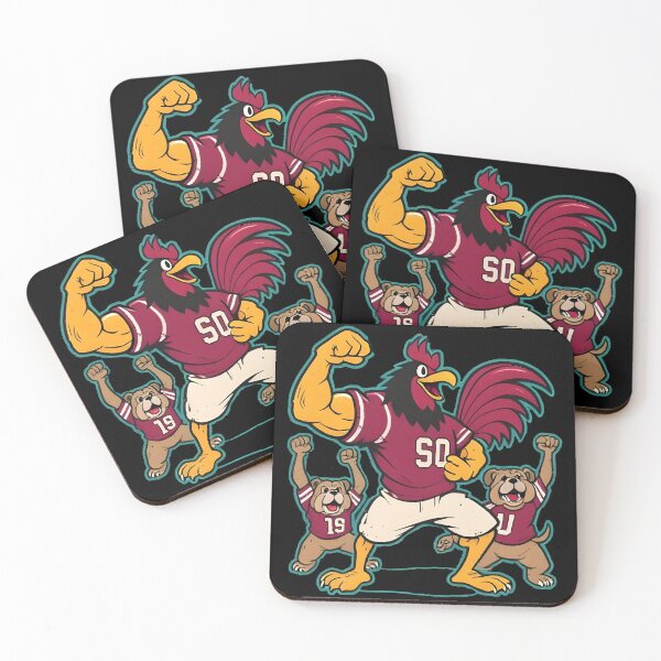 Item preview, Cocky Gamecock and Bulldogs designed and sold by Uglyandcute.