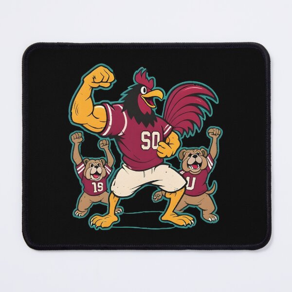Item preview, Cocky Gamecock and Bulldogs designed and sold by Uglyandcute.