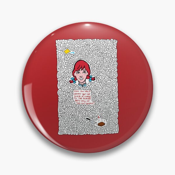 Item preview, Wendy's | Melt The Cheese Maze designed and sold by AiXeLsyD13.